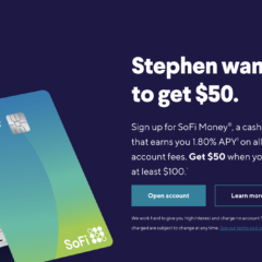 Free Money: $50 from SoFi Money