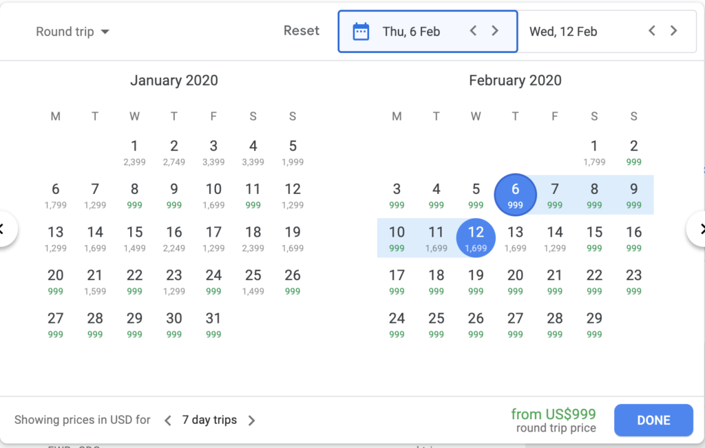 a screenshot of a calendar