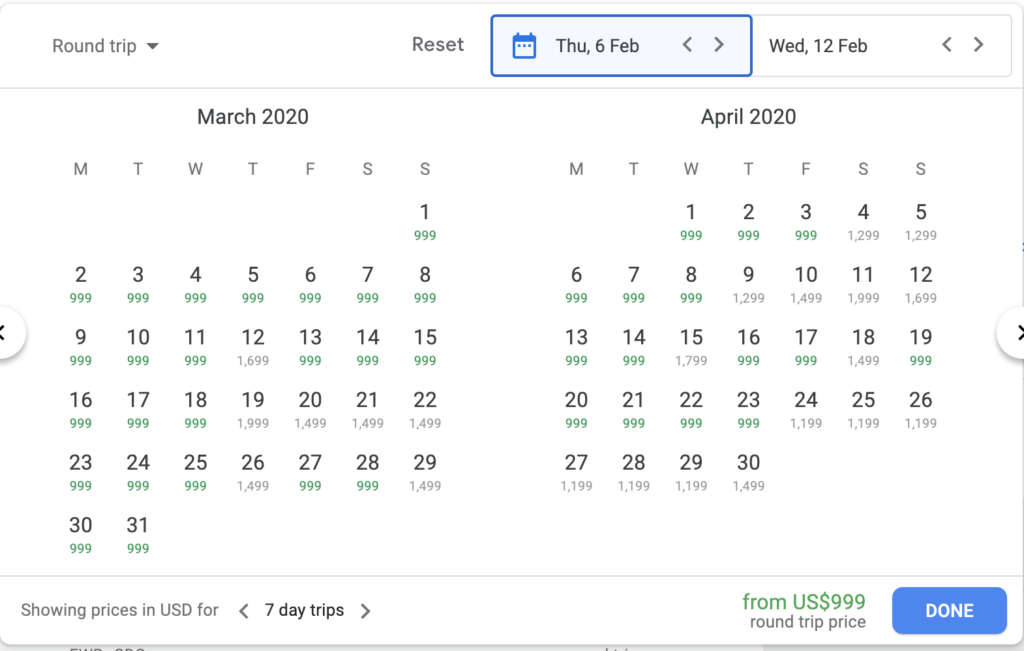 a screenshot of a calendar