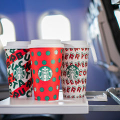 Alaska Airlines and Starbucks Partner for Holiday Giveaways