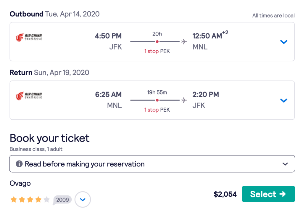 a screenshot of a ticket