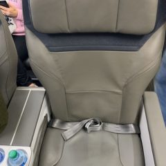 Alaska Airlines’ new First Class Seat? Like a Luxury Car?