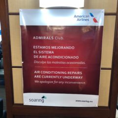 Admirals Club Mexico City Airport, Review