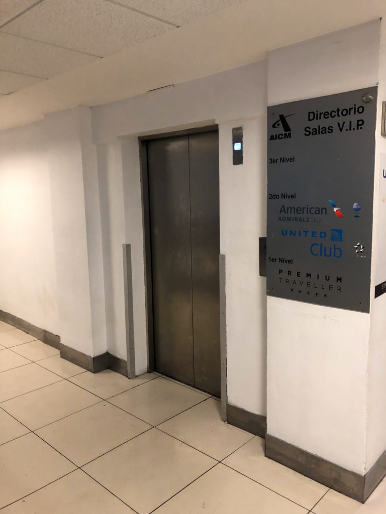 an elevator door in a hallway